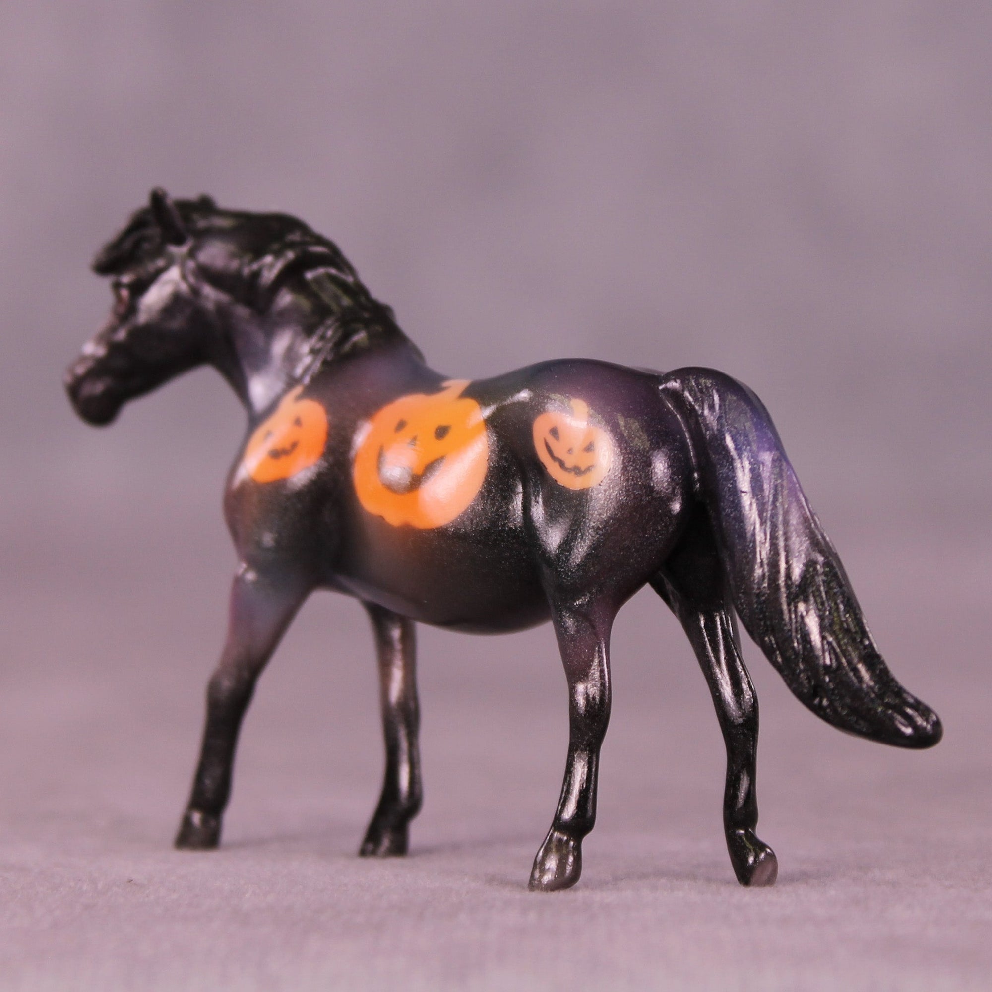 Pumpkin Moon OOAK Chip Pony by Kike (Enrique) Duarte MM25 Group D