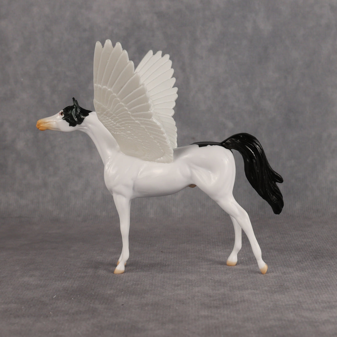 Quacky OOAK FCM Chip Arabian by Angela Marleau FTF26