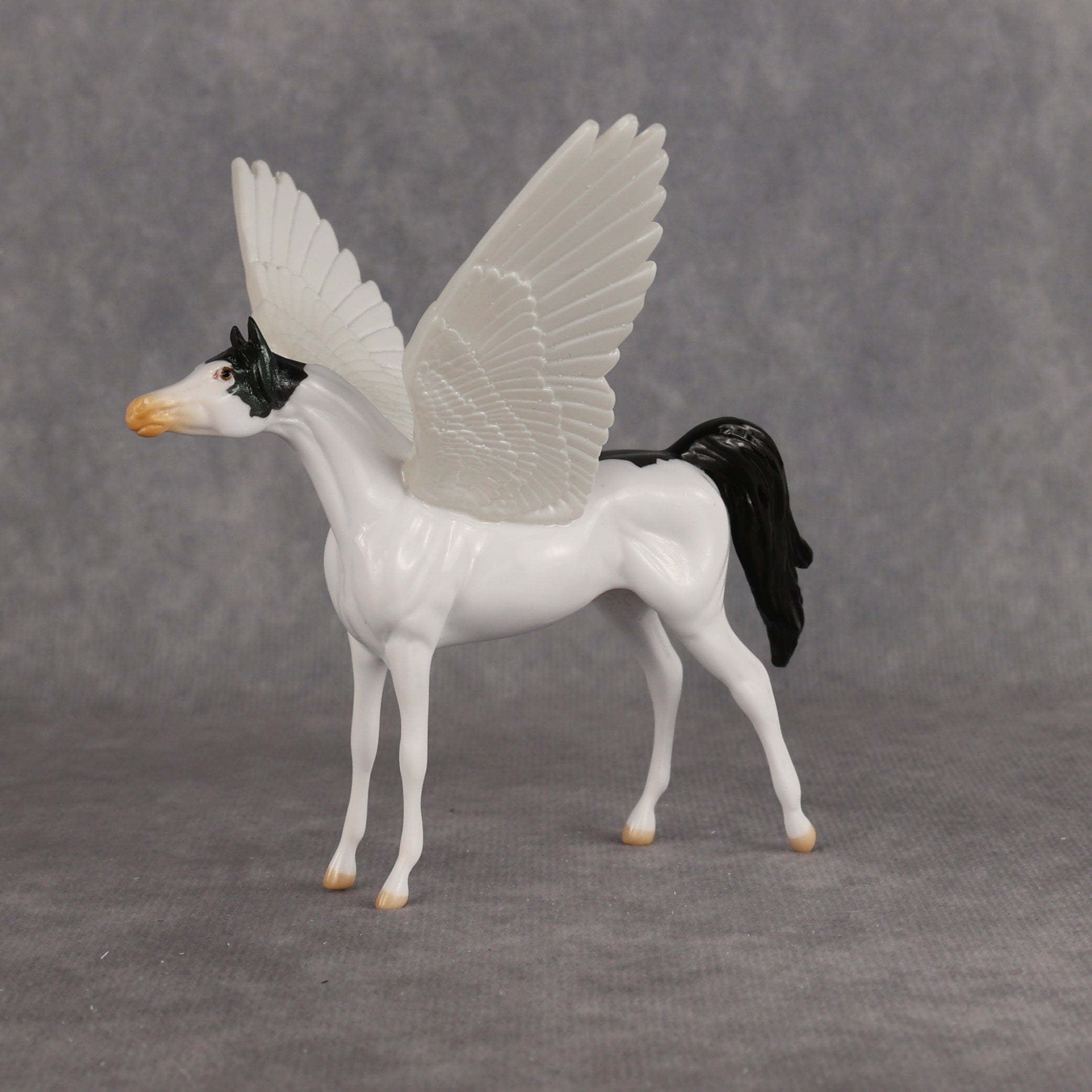 Quacky OOAK FCM Chip Arabian by Angela Marleau FTF26