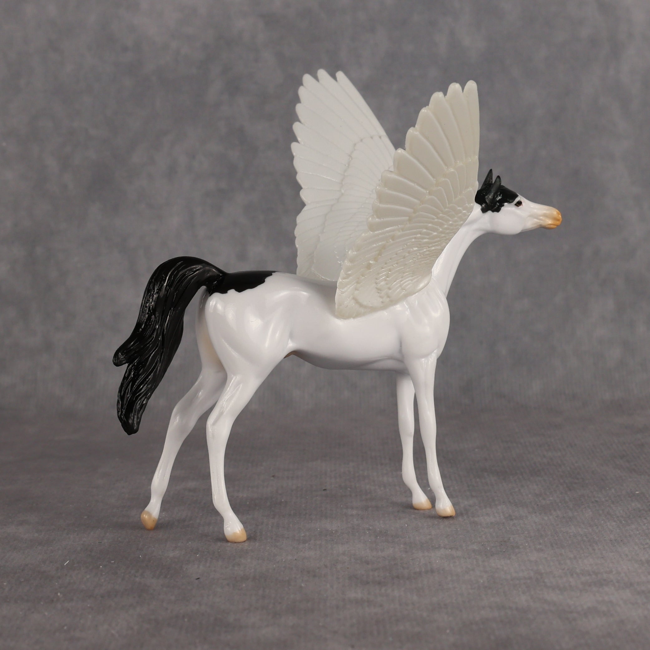 Quacky OOAK FCM Chip Arabian by Angela Marleau FTF26