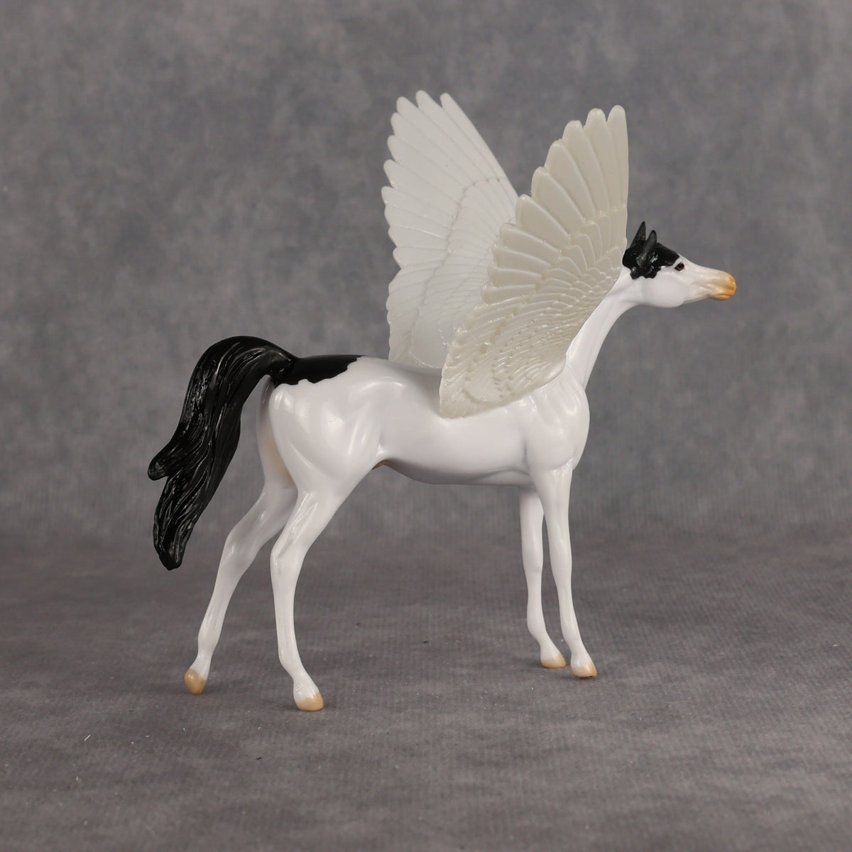 Quacky OOAK FCM Chip Arabian by Angela Marleau FTF26