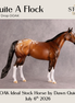 Quite A Flock OOAK Ideal Stock Horse by Dawn Quick DDOOAKs26