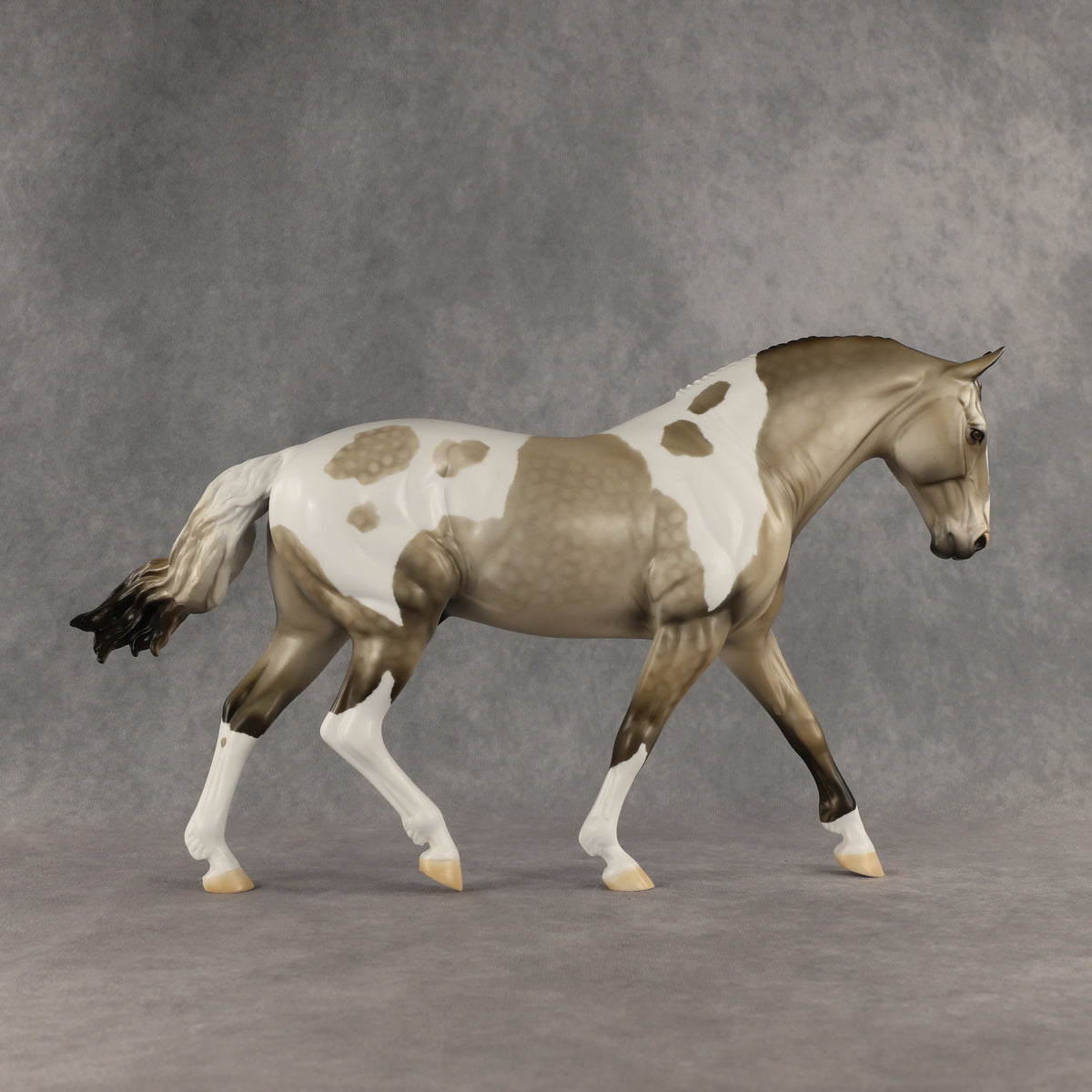 Rainbow Pea OOAK FCM Irish Draught by Dawn Quick DDOOAKs26