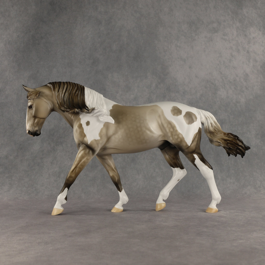 Rainbow Pea OOAK FCM Irish Draught by Dawn Quick DDOOAKs26