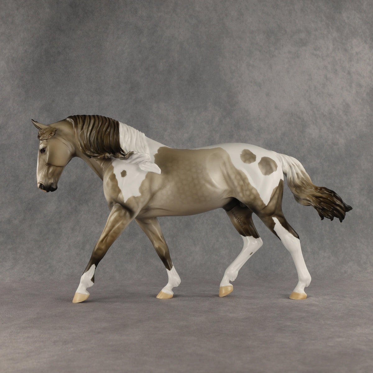Rainbow Pea OOAK FCM Irish Draught by Dawn Quick DDOOAKs26