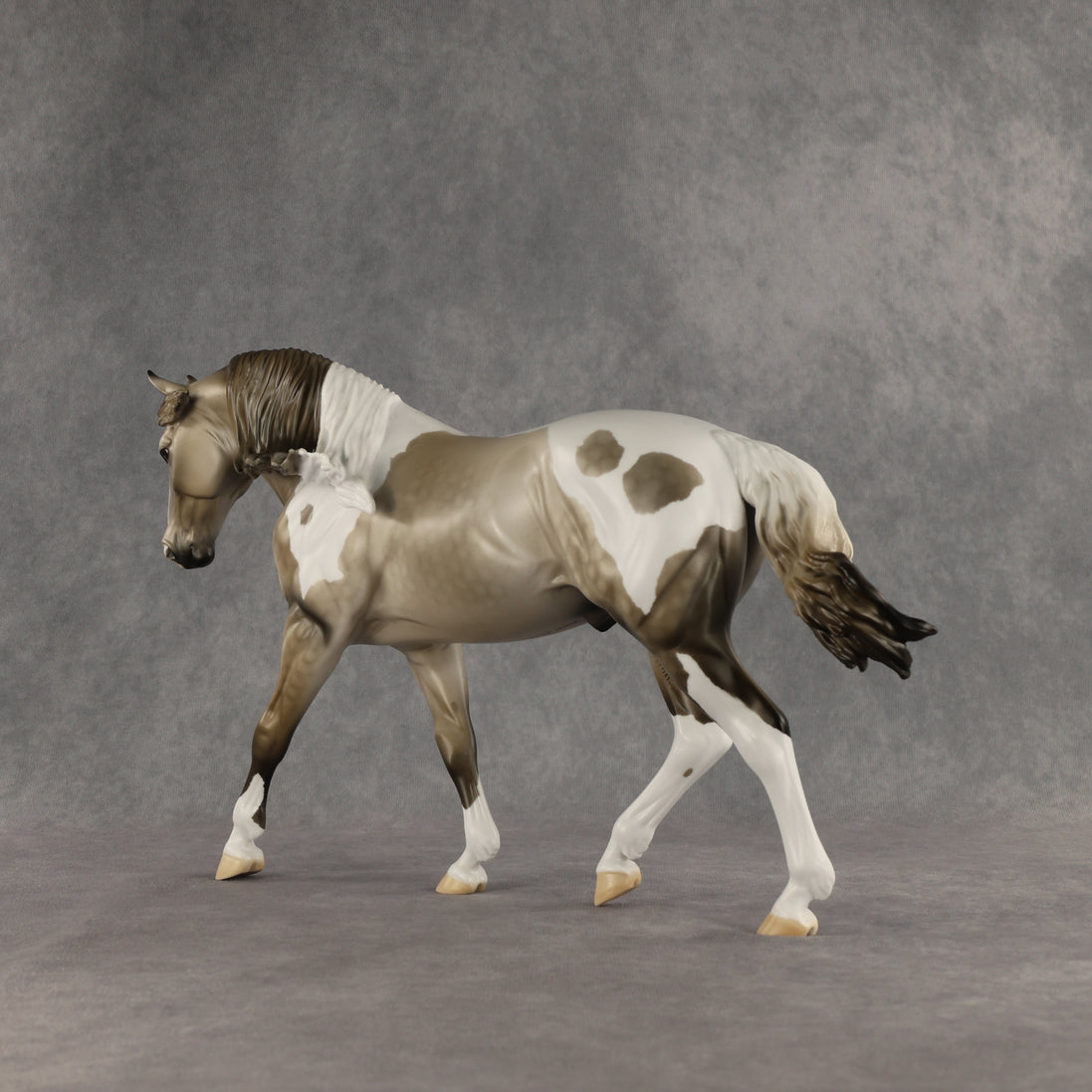 Rainbow Pea OOAK FCM Irish Draught by Dawn Quick DDOOAKs26