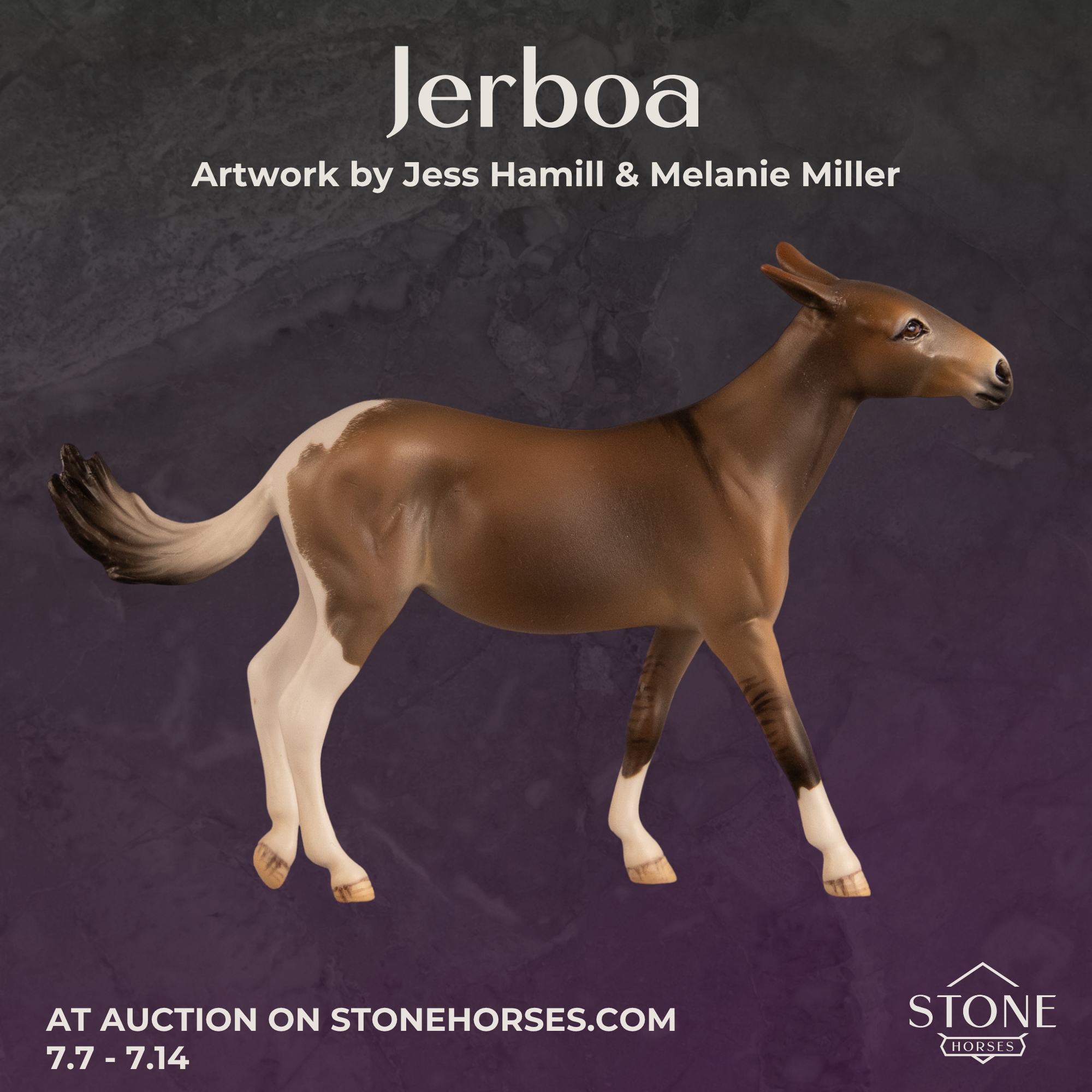 Jerboa OOAK EFCM Chip Mule by Jess Hamill &amp; Melanie Miller EQ26