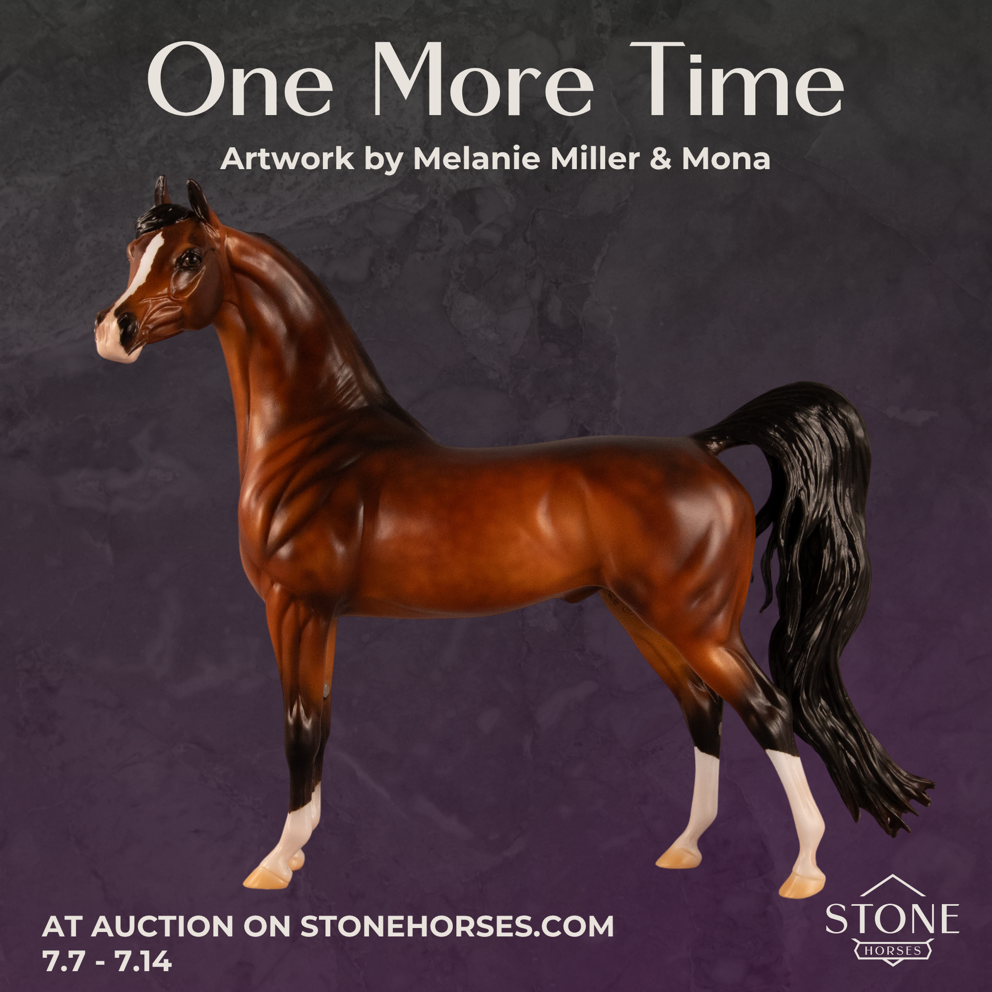 One More Time OOAK EFCM Arabian Stallion by Melanie Miller EQ26