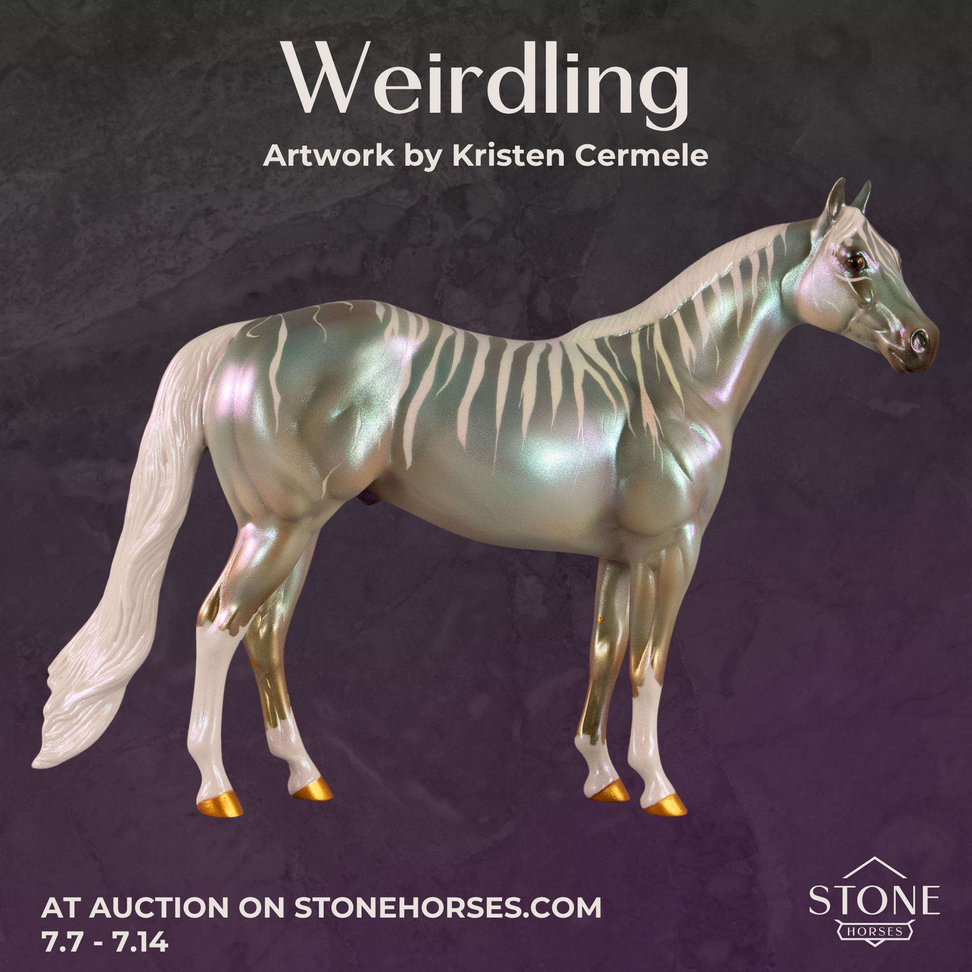 Weirdling OOAK Ideal Stock Horse by Kristen Cermele EQ26