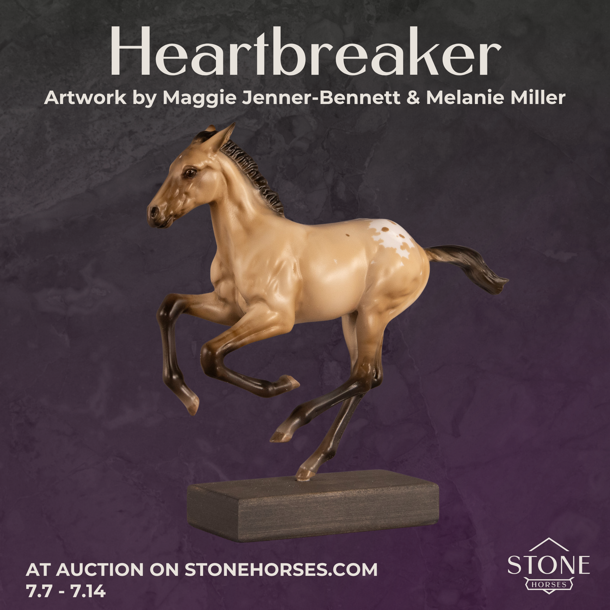 Heartbreaker OOAK EFCM Pimento by Maggie Jenner-Bennett &amp; Melanie Miller EQ26