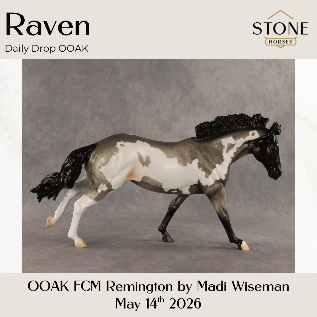 Raven OOAK FCM Remington by Madi Wiseman DDOOAKs26