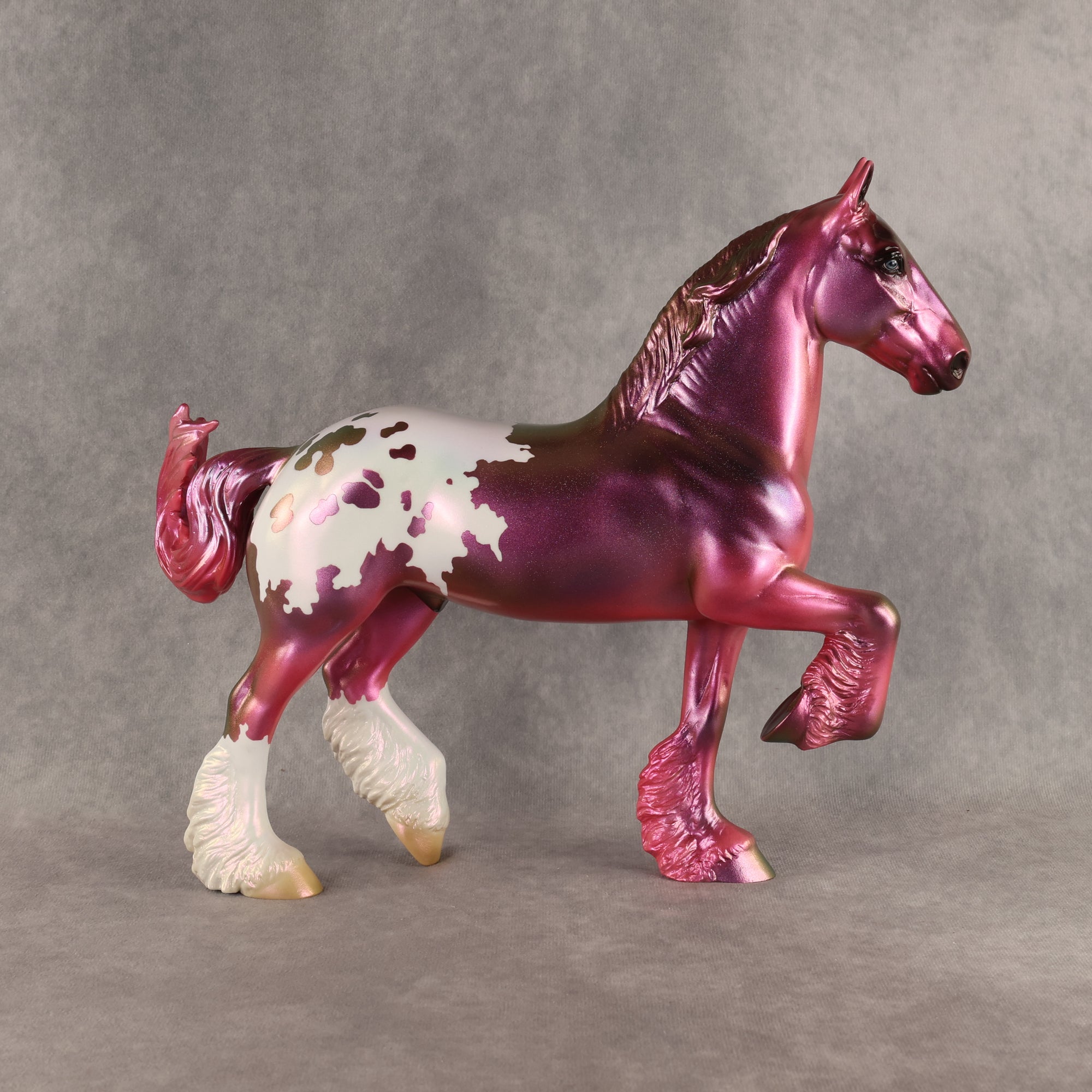 Recalibrate OOAK FCM Trotting Drafter by Erin Corbett EBSD26