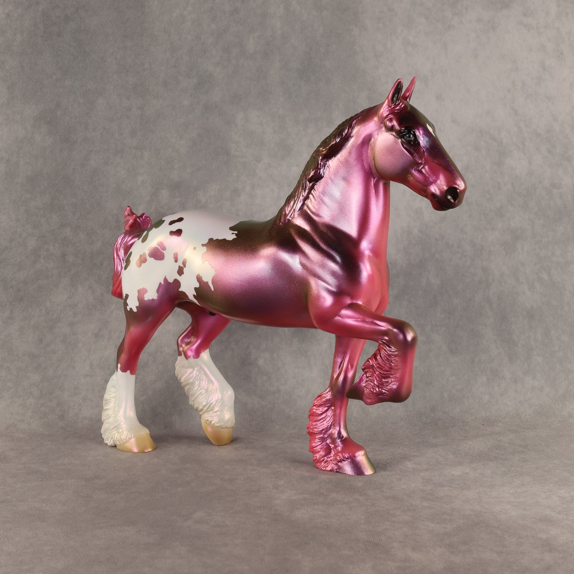 Recalibrate OOAK FCM Trotting Drafter by Erin Corbett EBSD26