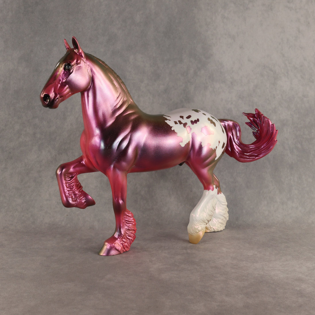 Recalibrate OOAK FCM Trotting Drafter by Erin Corbett EBSD26