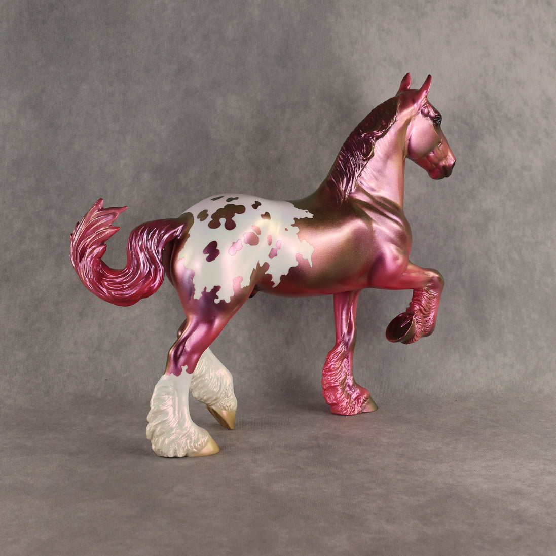Recalibrate OOAK FCM Trotting Drafter by Erin Corbett EBSD26