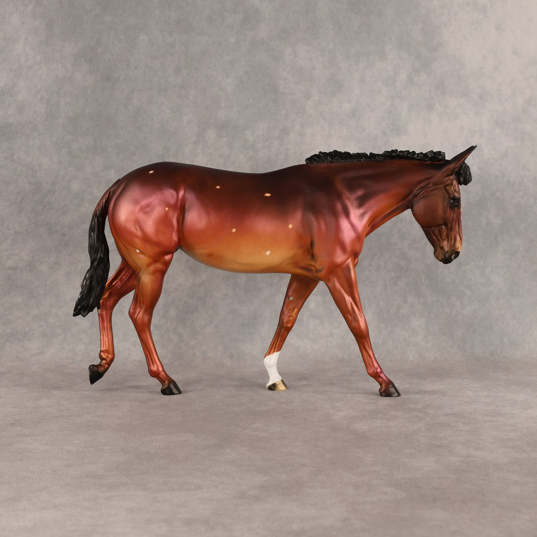 Red Town OOAK FCM Large Mule by Alex Fortman EQ26