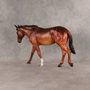 Red Town OOAK FCM Large Mule by Alex Fortman EQ26