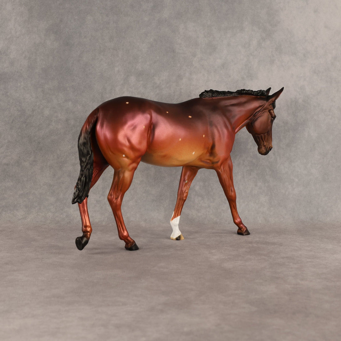 Red Town OOAK FCM Large Mule by Alex Fortman EQ26