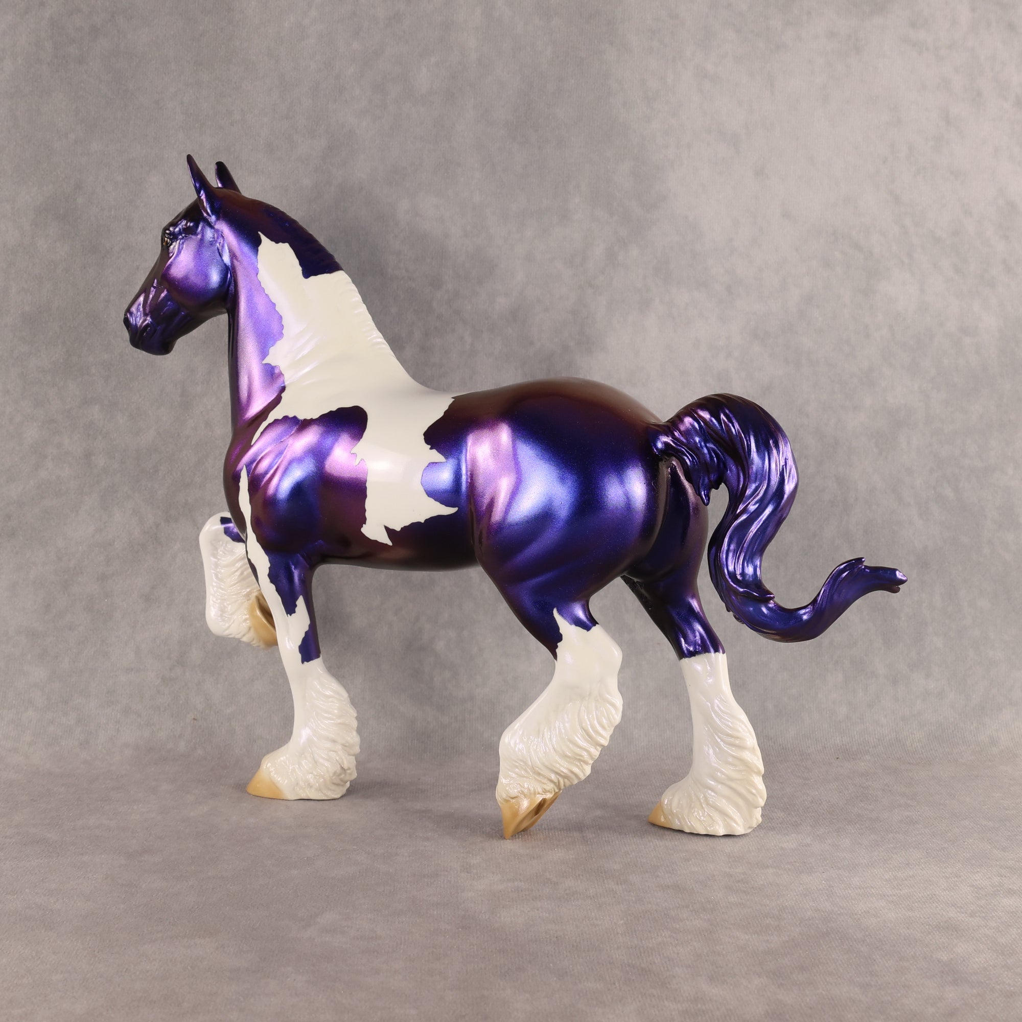 Relax OOAK FCM Trotting Drafter by Erin Corbett EBSD26