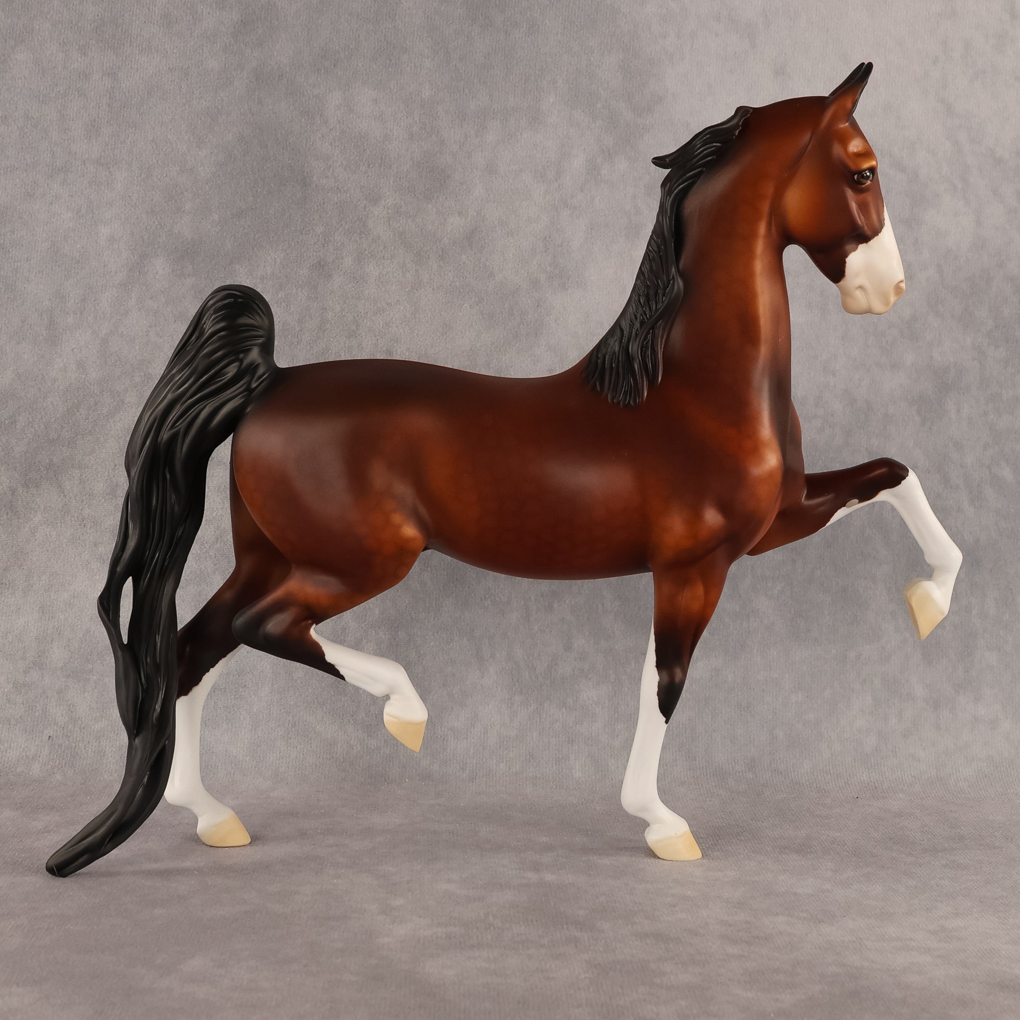 Resort Side OOAK Saddlebred by Dawn Quick DDOOAKs26