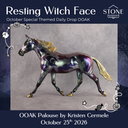 Resting Witch Face OOAK Palouse by Kristen Cermele DDOOAKs26