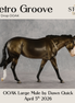 Retro Groove OOAK Large Mule by Dawn Quick DDOOAKs26