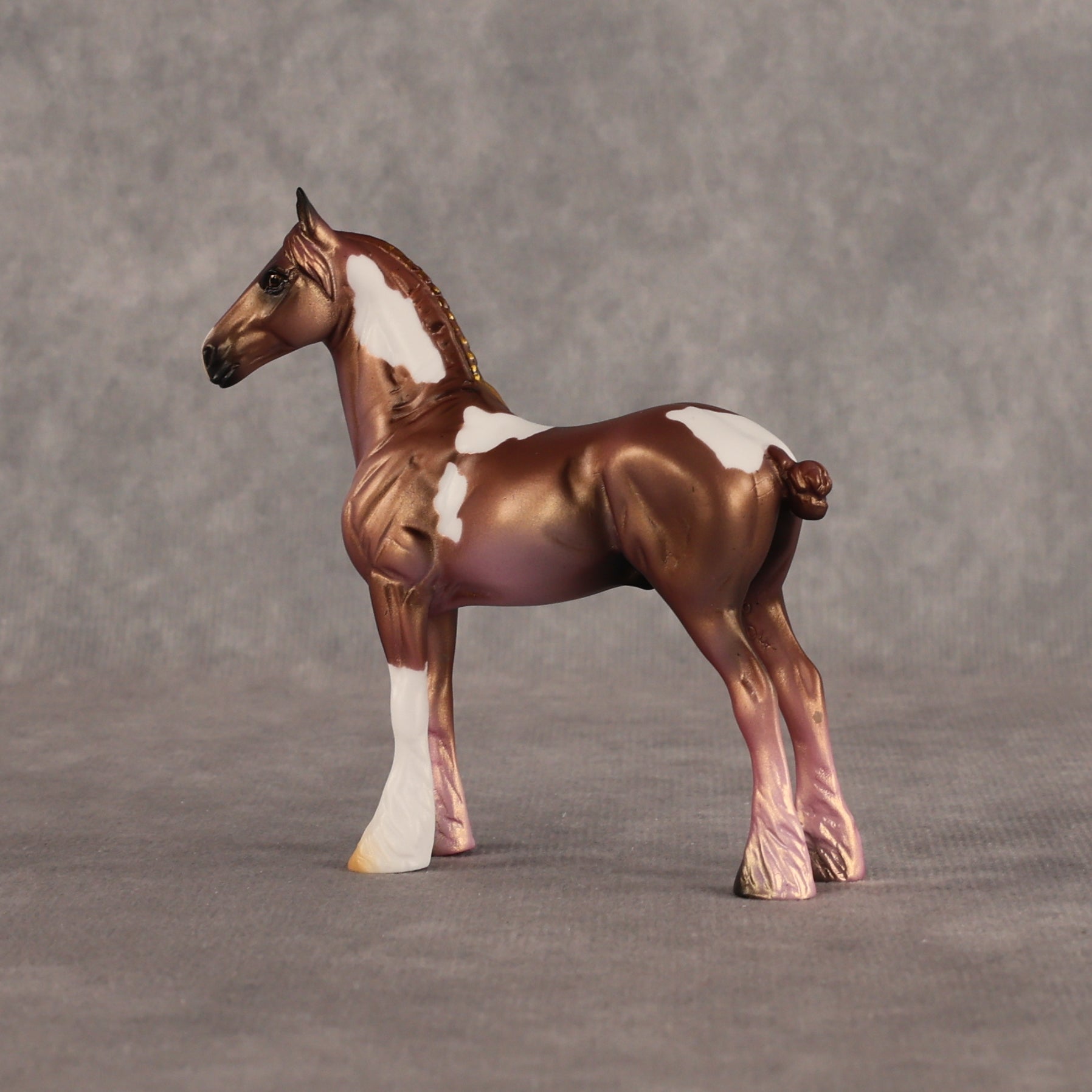 Returning Rose OOAK Chip Standing Drafter by Alex Fortman EQ26