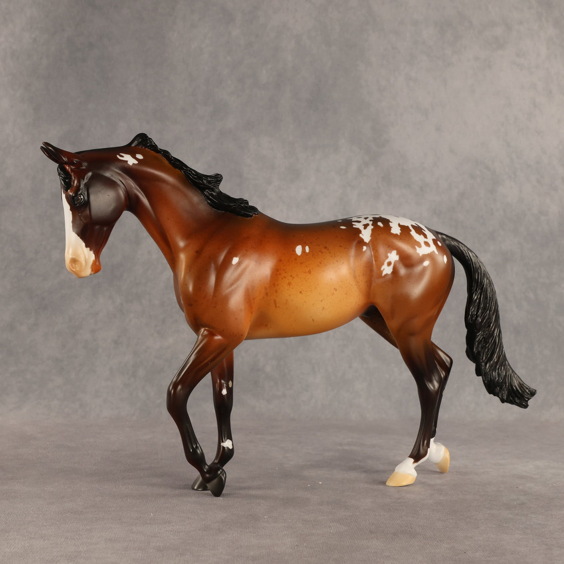 Rich Mocha OOAK Thoroughbred by Alex Fortman SHCF26