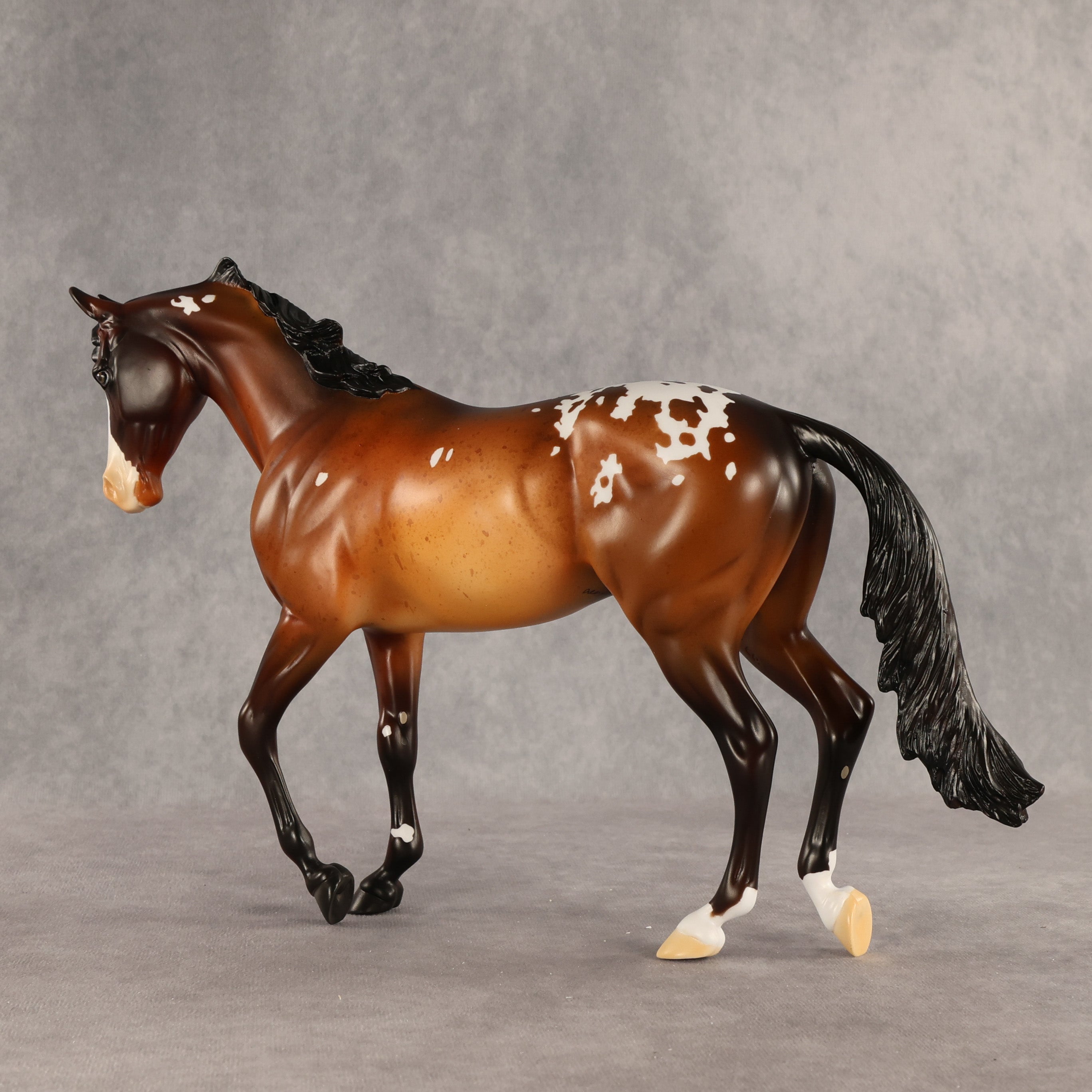 Rich Mocha OOAK Thoroughbred by Alex Fortman SHCF26