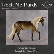 Rock Me Purdy OOAK EFCM Large Mule by Tiffany Purdy Best Offer 10.20.2026