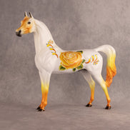 Rose Fire Flock OOAK Arabian Stallion by Dawn Quick EQ26