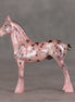 Rosy Tint OOAK Chip Standing Drafter by Julie Keim VV26