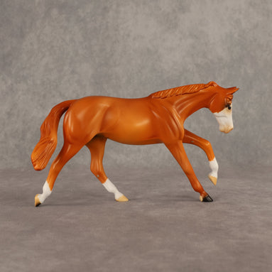Royal Rumble OOAK FCM Pebble Stock Horse by Alex Fortman EQ26