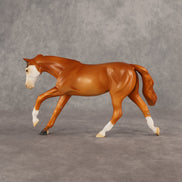 Royal Rumble OOAK FCM Pebble Stock Horse by Alex Fortman EQ26
