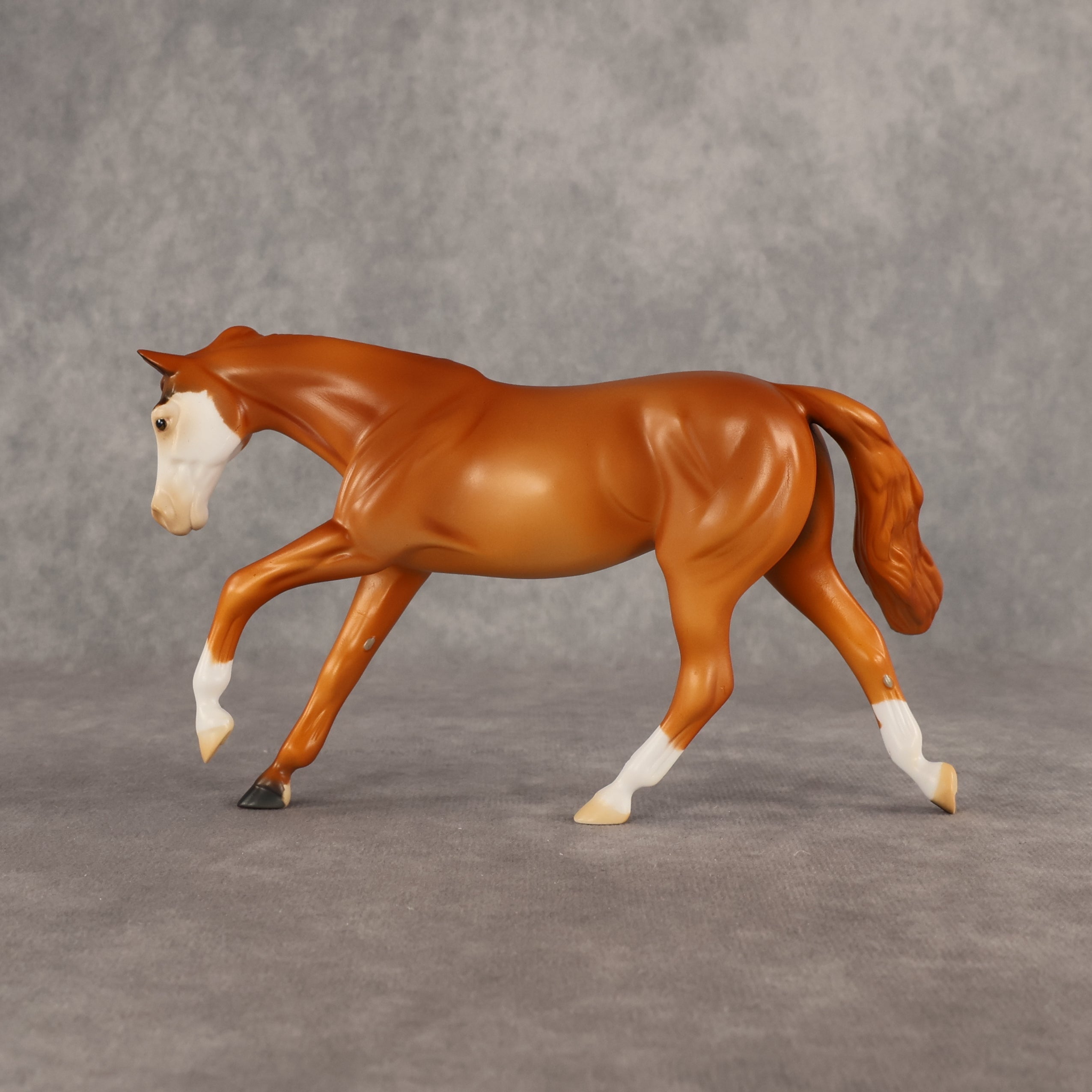 Royal Rumble OOAK FCM Pebble Stock Horse by Alex Fortman EQ26