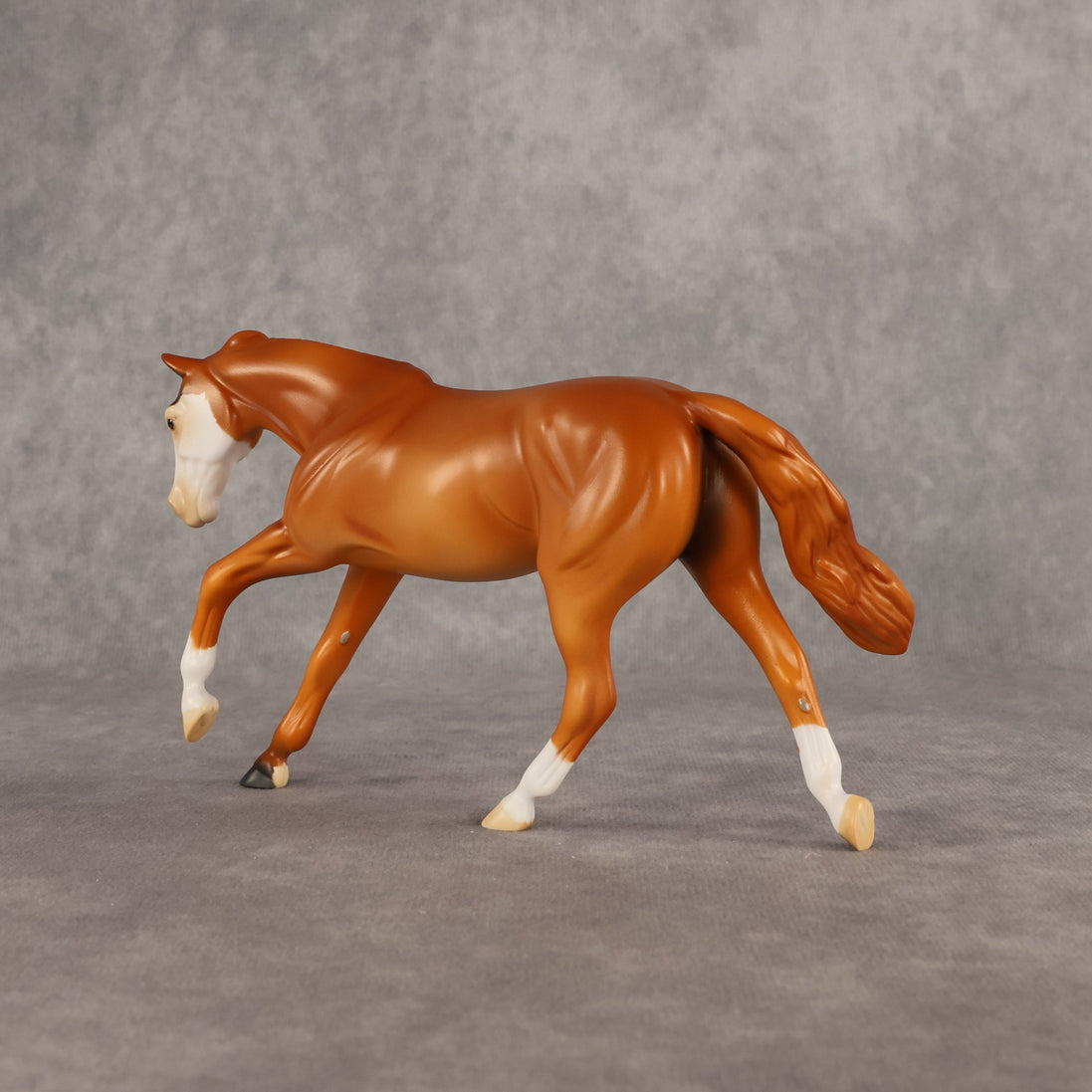 Royal Rumble OOAK FCM Pebble Stock Horse by Alex Fortman EQ26