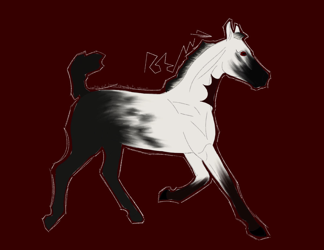 Surebrec OOAK FCM Stock Horse Weanling by Erin & Rori AH26