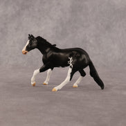 Runaway Daisy OOAK Chip Cutting Horse by Anna Rieck LHS26