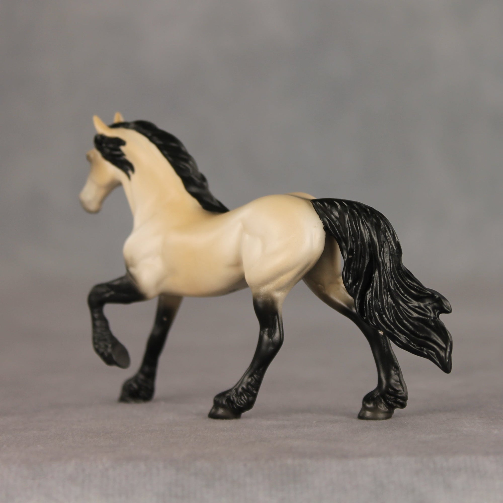 Runnin' to You OOAK Chip Friesian by Anna Rieck VV26