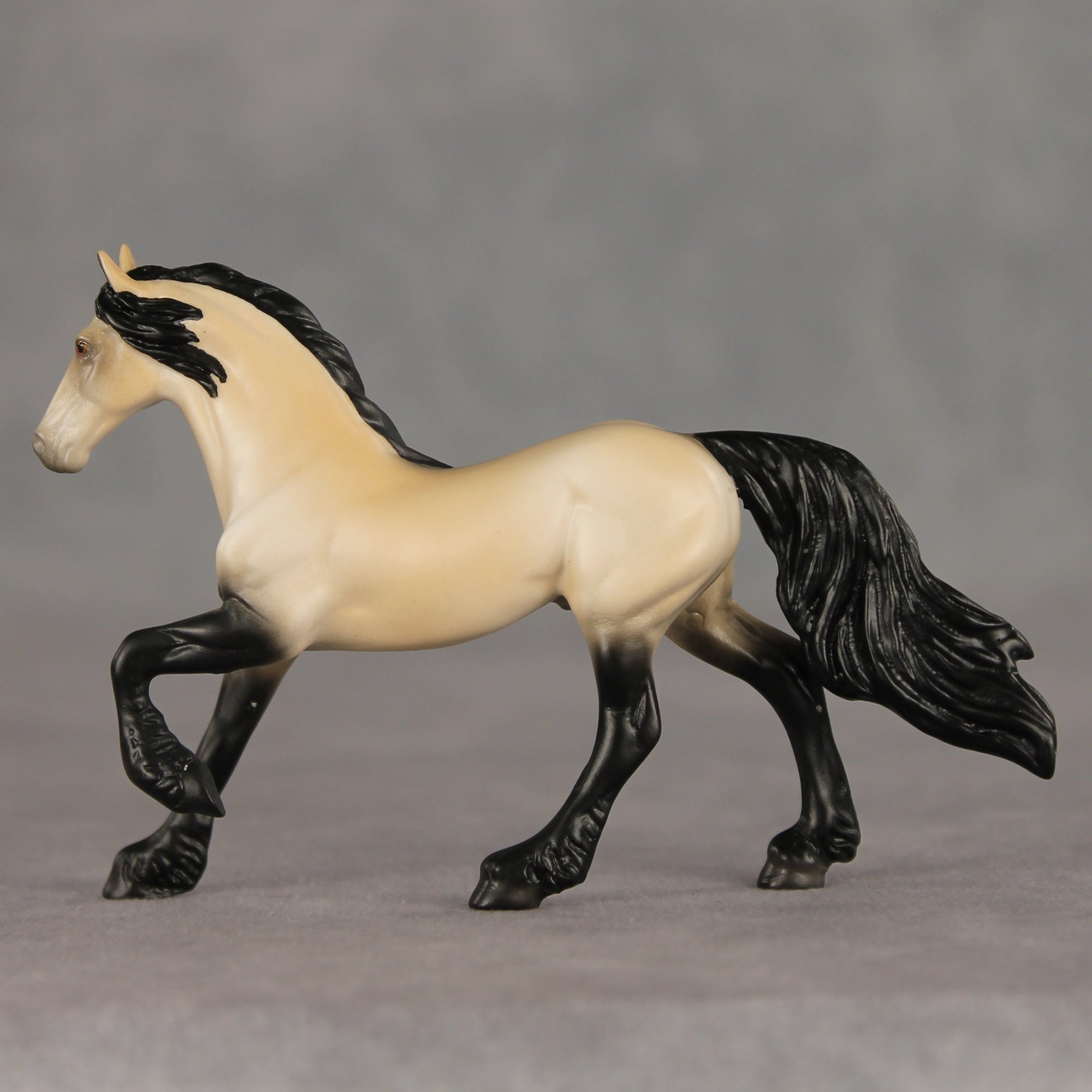 Runnin' to You OOAK Chip Friesian by Anna Rieck VV26