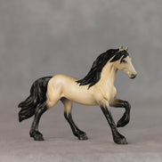 Runnin' to You OOAK Chip Friesian by Anna Rieck VV26