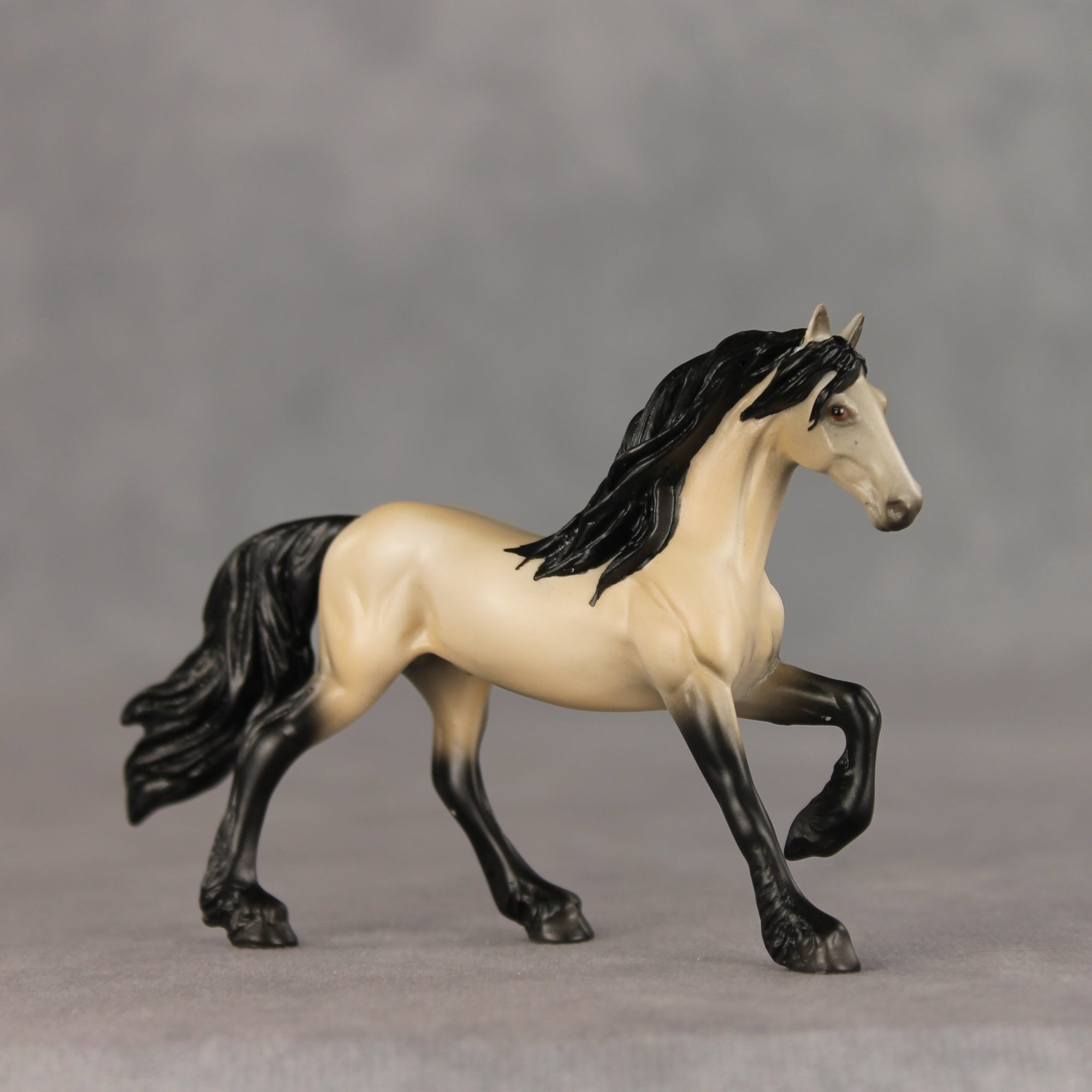 Runnin' to You OOAK Chip Friesian by Anna Rieck VV26