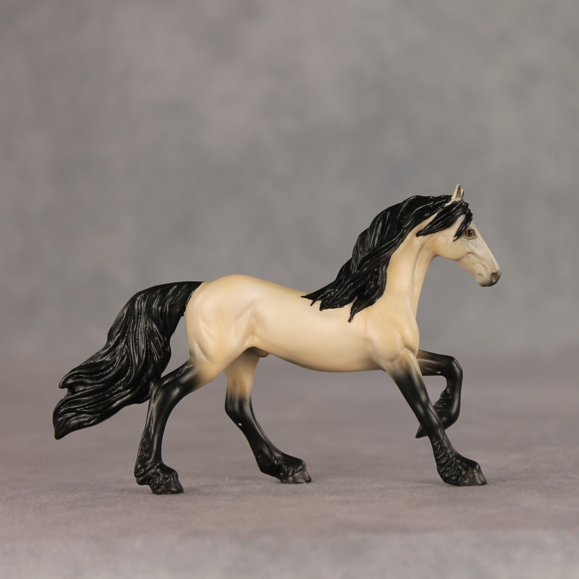 Runnin' to You OOAK Chip Friesian by Anna Rieck VV26
