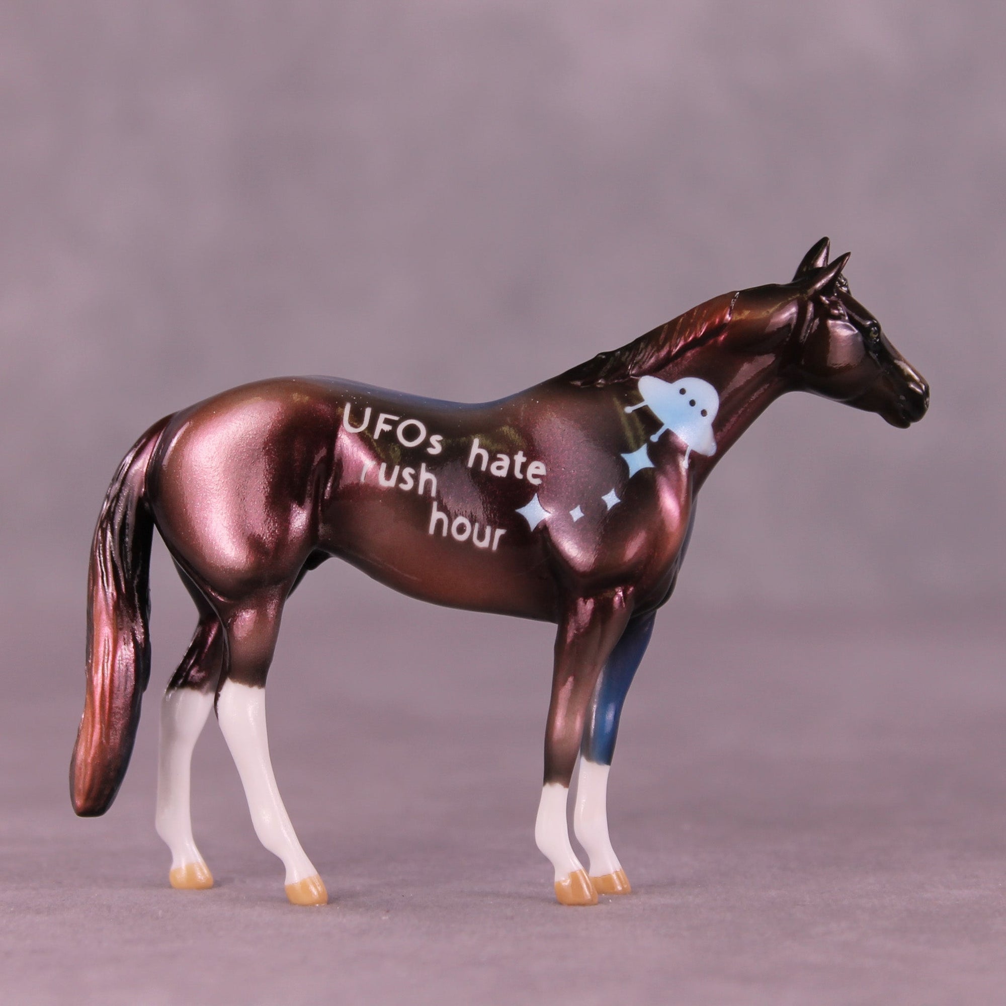 Rush Hour OOAK Chip Stock Horse by Kike (Enrique) Duarte MM25 Group C