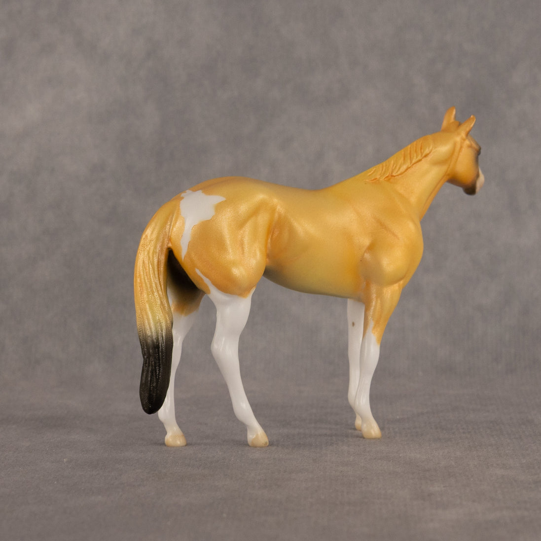 Sabertooth OOAK Chip Stock Horse by Alex Fortman LHS26