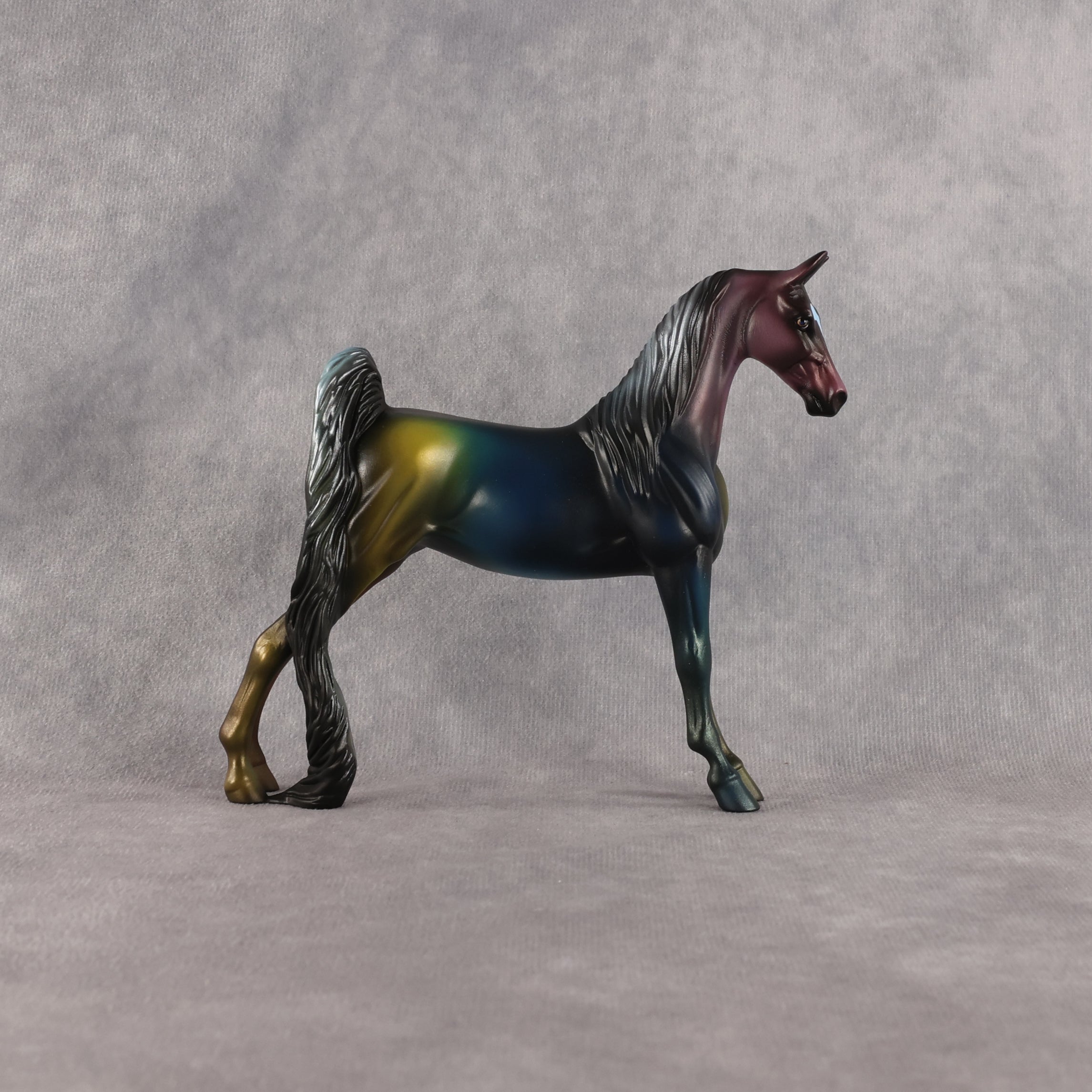 OOAK Pebble Saddlebred Blind Bag by Enrique Duarte WC26