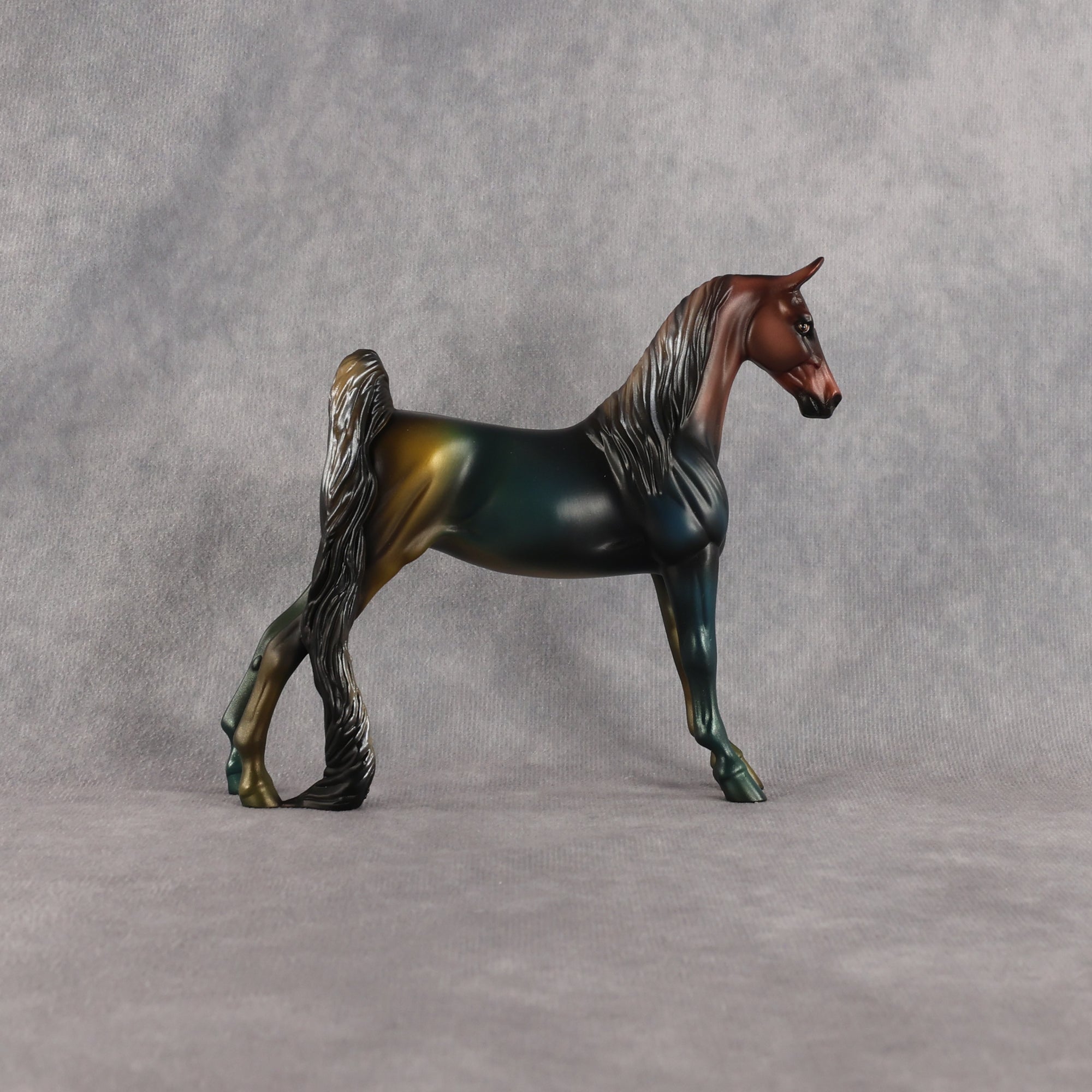 OOAK Pebble Saddlebred Blind Bag by Enrique Duarte WC26