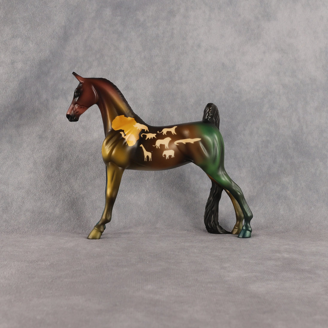 OOAK Pebble Saddlebred Blind Bag by Enrique Duarte WC26