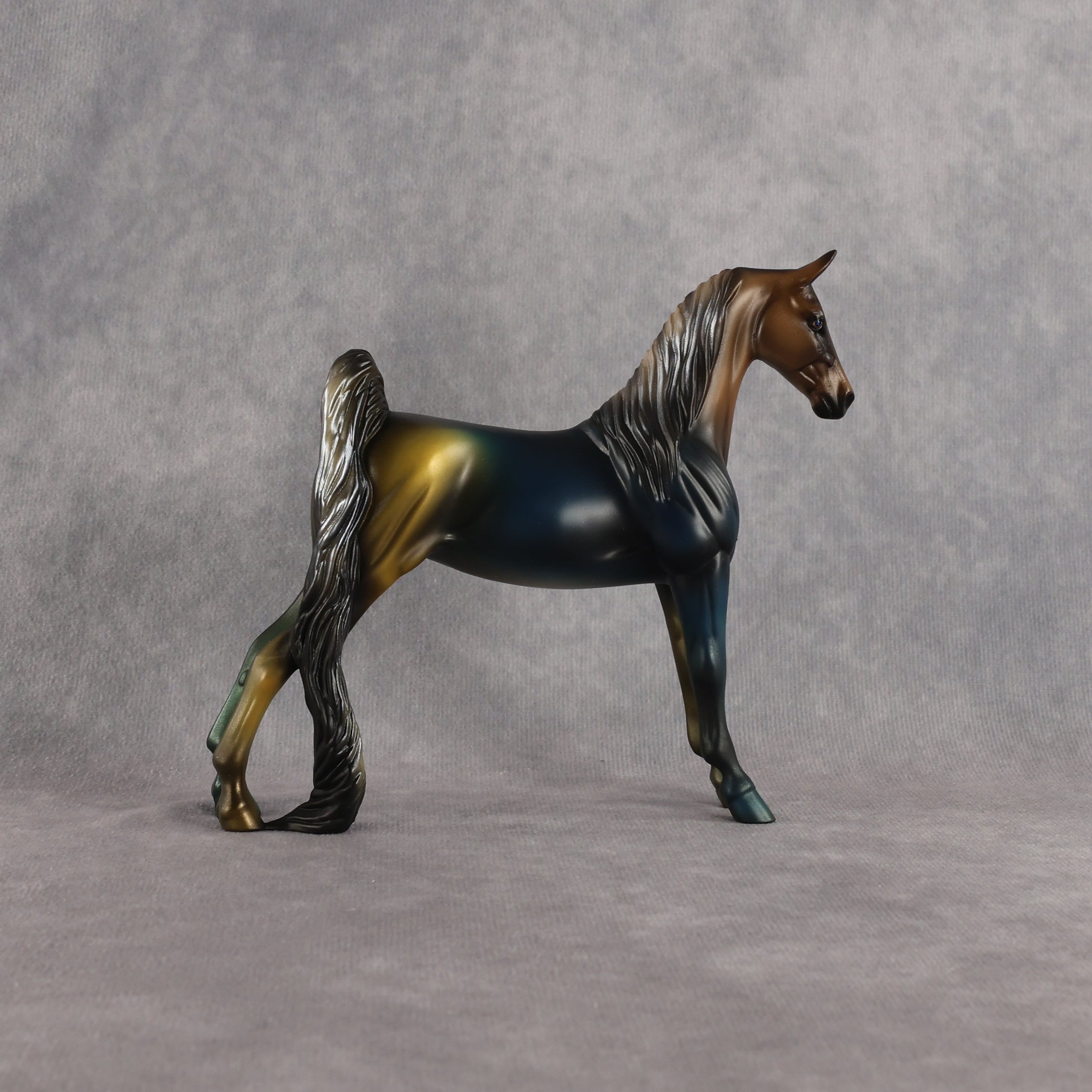 OOAK Pebble Saddlebred Blind Bag by Enrique Duarte WC26