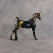 OOAK Pebble Saddlebred Blind Bag by Enrique Duarte WC26
